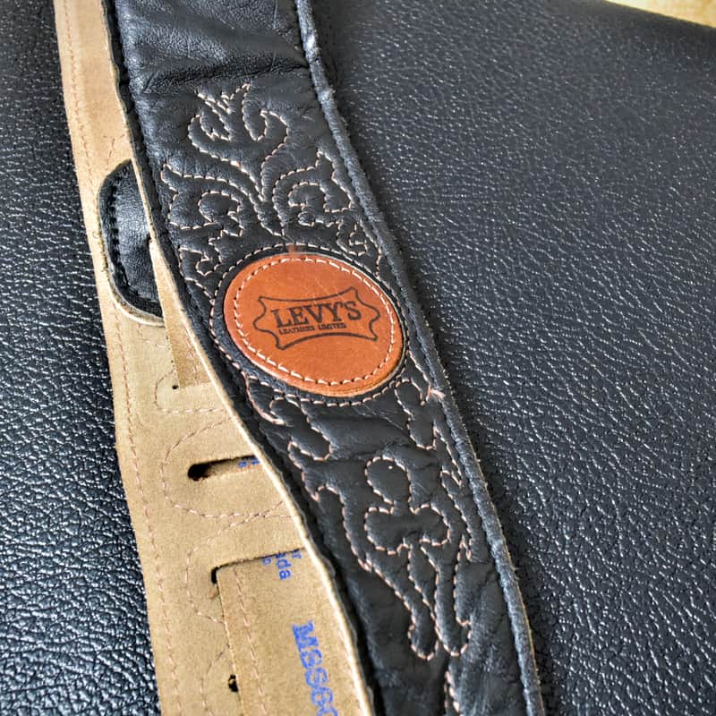 2010s Levy’s Levy s Black With Suede Backing & Stitiching …