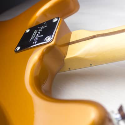 Fender American Standard Stratocaster Neck -  Powerhouse Ultra Quiet Pickups - Caramel Metallic (Rare Finish) image 12