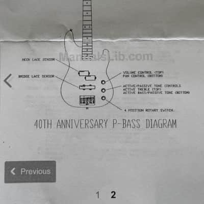 Fender Precision Bass 40th Anniversary 1992 - stunning Amber finished Flamey Maple neck by the Custom Shop ! image 16