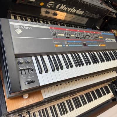 Roland Juno 106 61-Key Programmable Polyphonic Synthesize jUNO-106 AS IS ,needs repair //ARMENS//r 1984 - 1985 - Black