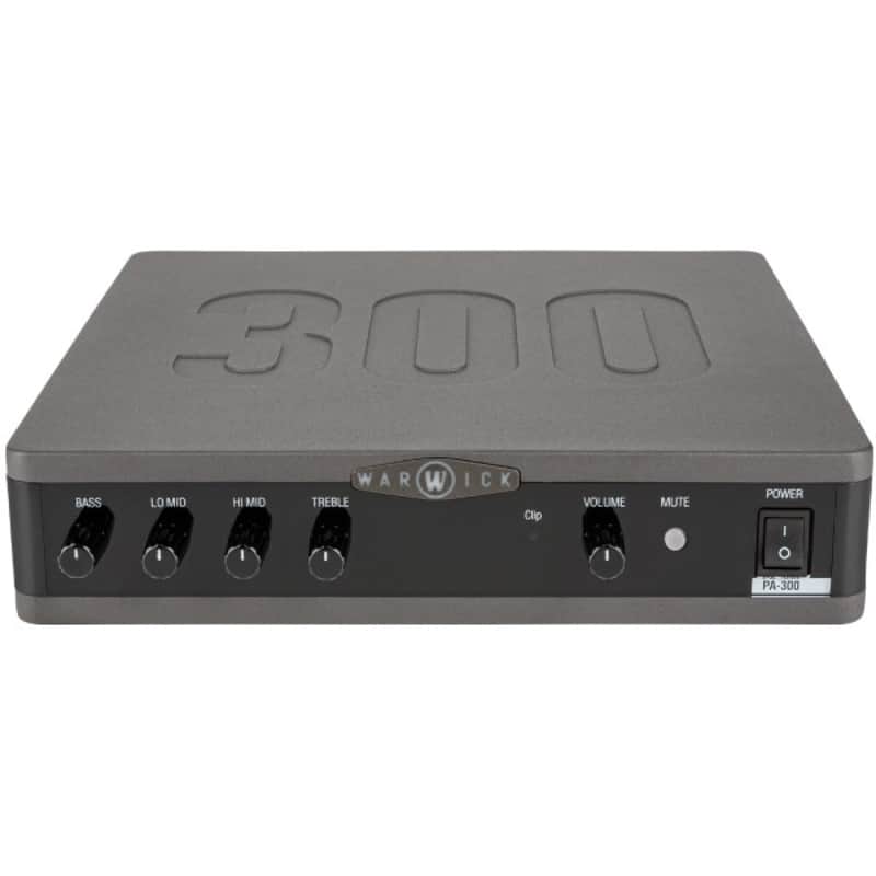 Warwick PA 300 Bass Power Amp Head with 4-Band Equalizer 300 Watt image 1