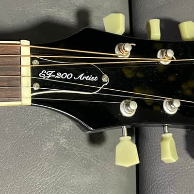 Epiphone EJ200 Artist Series Super Jumbo 2008 - 2012 - Ebony image 7