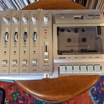 MUSEUM COLLECTOR TASCAM MF-P01 Portastudio Multitrack Cassette Recorder - Silver image 1