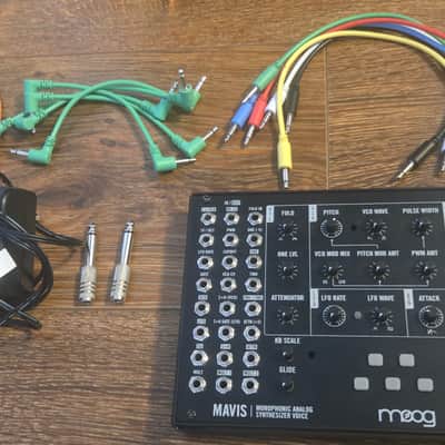 Moog Mavis Monophonic Analog Synthesizer Voice 2022 - Present - Black image 2
