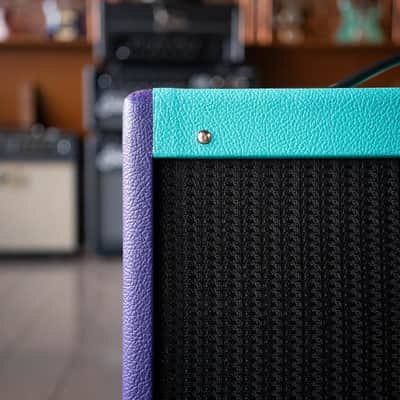 Fender Limited Edition Blues Junior IV - Two Tone Purple/Seafoam image 7
