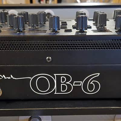 Dave Smith Instruments OB-6 Desktop 6-Voice Polyphonic Synthesizer 2017 - Present - Black image 11