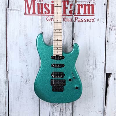 Charvel Pro-Mod San Dimas Style 1 HSS FR M Electric Guitar Aqua Flake w Gig Bag image 4