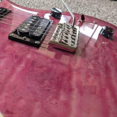 PRS SE Custom 24 Quilt 2023 - 2025 - Violet image 6