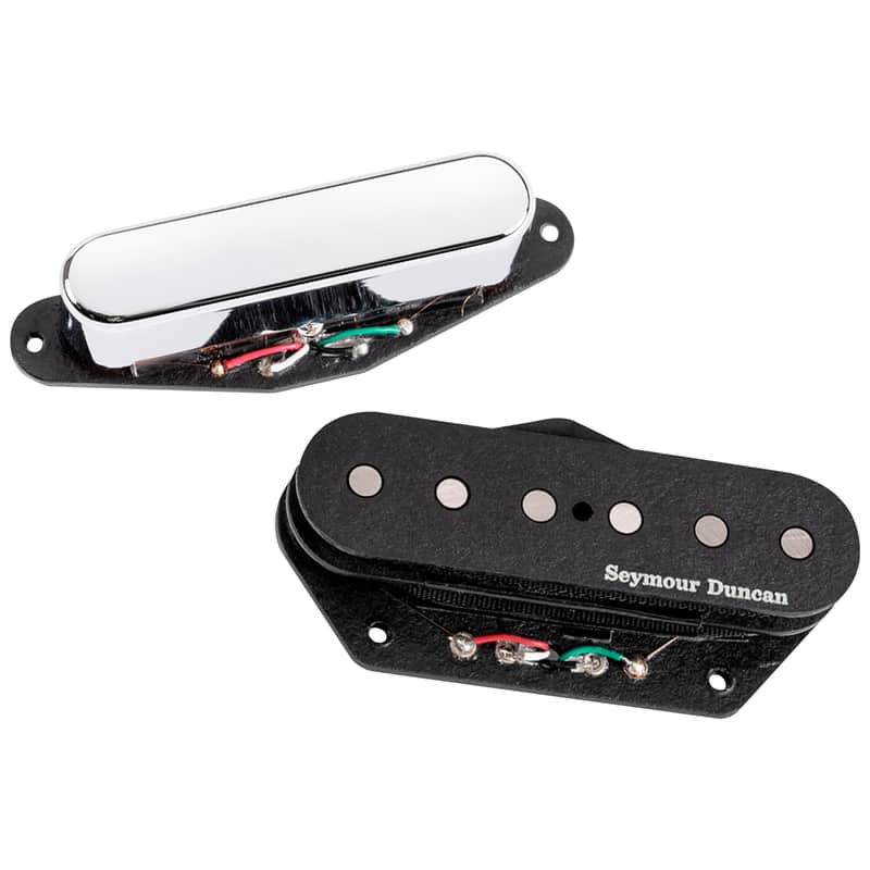 Hot Chicken Tele Set Nickel Black Seymour Duncan image 1