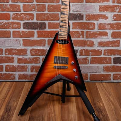 Jackson USA Custom Shop RR HS TOM MAH Rhoads Flame Maple Slab Top 3-Color Sunburst 2025 w/OHSC image 4