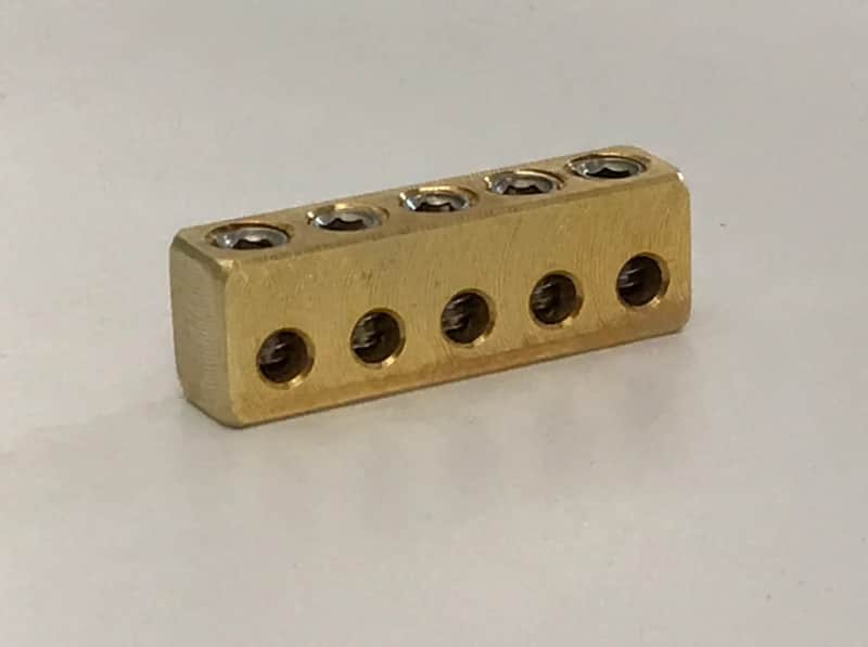 Brass String Adapter (5-String Narrow Bass) image 1