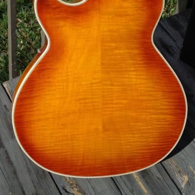 1980 Schulte Florentine Cutaway Acoustic Jazz Guitar image 4