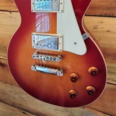 2009 Epiphone Les Paul Standard-TKL Hard Case 1990 - 2013 - Cherry Sunburst image 3