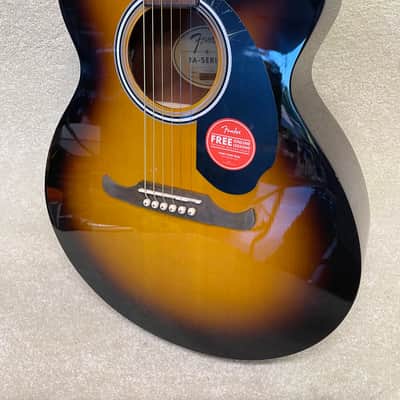 Fender FA-135CE Concert V2 Acoustic Guitar, Walnut FB, Sunburst NEW CONDITION! image 1