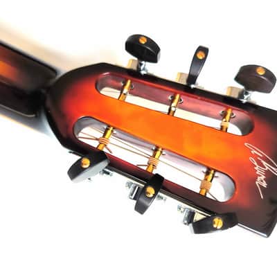 (made in Ukraine) Buran Custom Hi-End Resonator Guitar '2024 Vintage Sunburst w/case image 3
