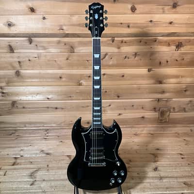 Epiphone SG Standard Electric Guitar - Ebony image 2