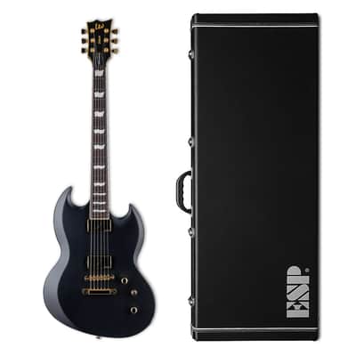 ESP LTD Viper-1000 Electric Guitar Vintage Black + ESP Case B-STOCK Viper 1000 Viper1000 image 1