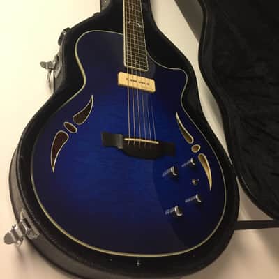 Beautiful, Crafter SAT-QMMS 2000s ,Blue Burst ,with case, excellent! image 1