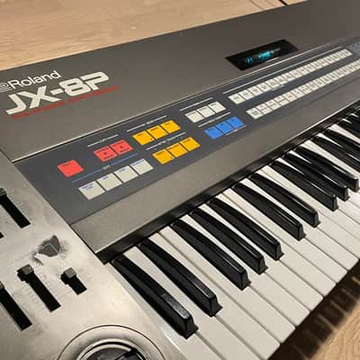 Roland JX-8P 61-Key Polyphonic Synthesizer 1984 - 1986 - Black