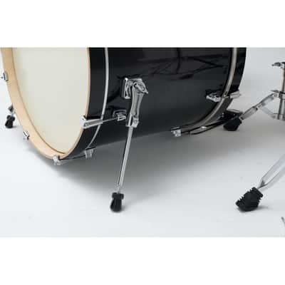 Tama Superstar CL Maple 7pc Drum Set Transparent Black Burst image 3