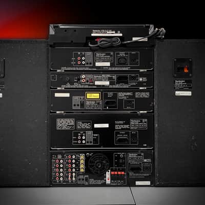Technics SU-X920D (1991) Black 🌈RaRe🌈 Vintage Stereo Components System image 6