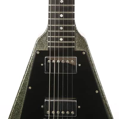Gibson Flying V Silver Sparkle One-Off 1998 image 15