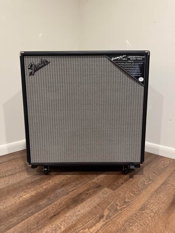 Fender Bassman 410 Neo 500-Watt 4x10" Bass Speaker Cabinet 2012 - Present - Black image 1
