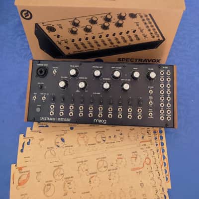 Moog Spectravox Semi-Modular Analog Spectral Processor 2024 - Present - Black with Wood Sides image 4