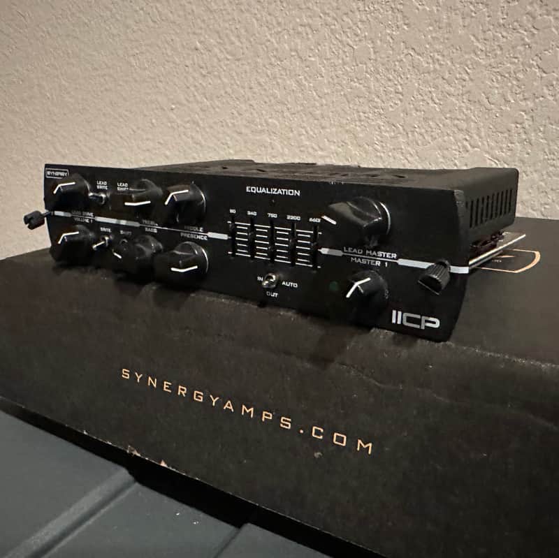 Synergy IICP 2-Channel Preamp Module 2021 - Present - Black image 1