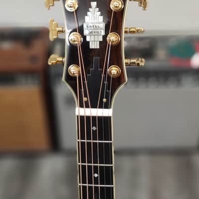 D'Angelico Excel Gramercy Vintage Natural Acoustic-Electric Guitar DAEG200VNATGP2 w/ Gig Bag image 7