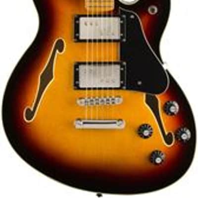 Squier Classic Vibe Starcaster Maple Neck 3 Color Sunburst image 1