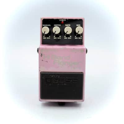 Boss HF-2 Hi Band Flanger 1990 Made in Taiwan Guitar Effect Pedal ZB53376 image 2