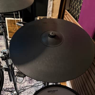 Roland VAD507 Acoustic Design Series Electronic V-Drum Kit 2022 - Present - Black *WITH* HiHat and snare stand, Kick pedal and throne! image 12