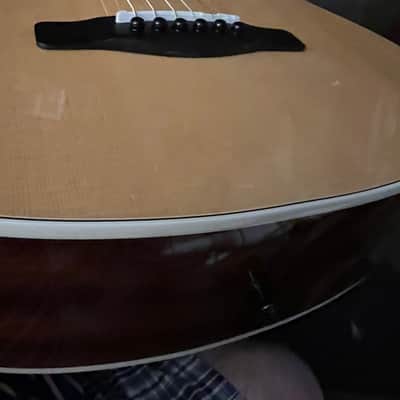 Mitchell MDJ-10/N 2013 - Natural with gig bag image 5