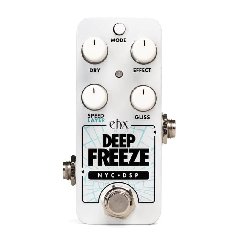 Electro-Harmonix Deep Freeze Sound Retainer Effects Pedal (Open Box) image 1