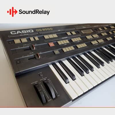 Casio CZ-3000 - Phase Distortion Synth - Manual & Patches book Included - Tested