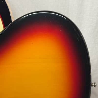 Mosrite The Ventures 12-string Guitar with Case 1966 - Sunburst image 10