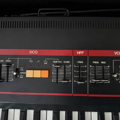 Roland Juno-60 61-Key Polyphonic Synthesizer 1982 - 1984 - Black image 5