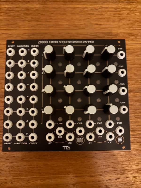Tiptop Audio Z8000 V2 Matrix Sequencer/Programmer 2022 - Present - Black image 1