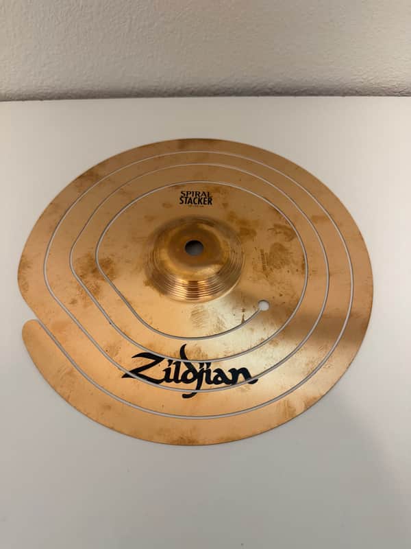 Zildjian 10" FX Spiral Stacker Cymbal 2015 - Present - Traditional image 1