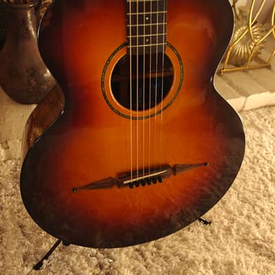 Rick Turner Custom 12-Fret Acoustic (2001) – Hand-Signed by Rick Turner – Walnut & Spruce – 18V Turner Electronics – 1 of 2 Built image 5