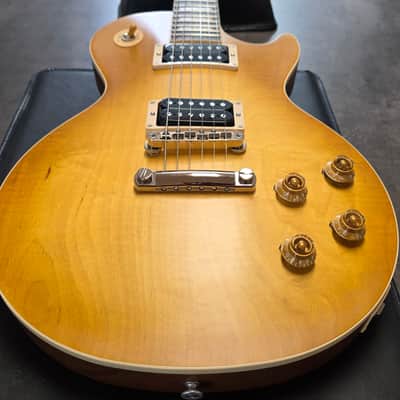 Gibson Les Paul Standard 50s Faded BRAND NEW Vintage Honey Burst DISCONTINUED MODEL Satin Nitro Finish 59 Rounded Neck Profile Guitar image 4