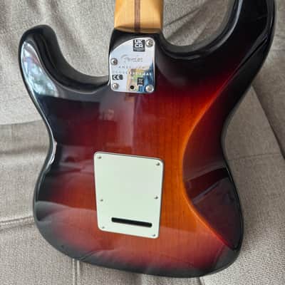 Fender American Professional II Stratocaster with Rosewood Fretboard 2023 - Present - Anniversary 2-Color Sunburst image 5
