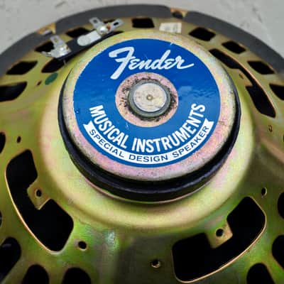 Fender Labeled 1977 Oxford 10J4-6 Re-coned Fender Princeton image 2