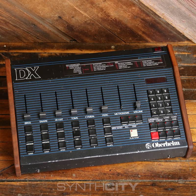 1980s Oberheim DX 6-Voice Drum Machine w/ Electrongate MIDI Upgrade image 1
