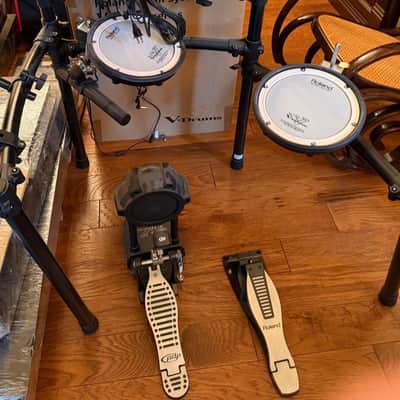 Roland TD-15K V-Drum Kit with Mesh Pads 2010s - Black image 2