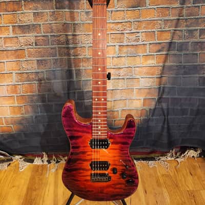 Warmoth Partscaster Orange Burst-Seymour Duncan-Free Set Up-New Pots image 1