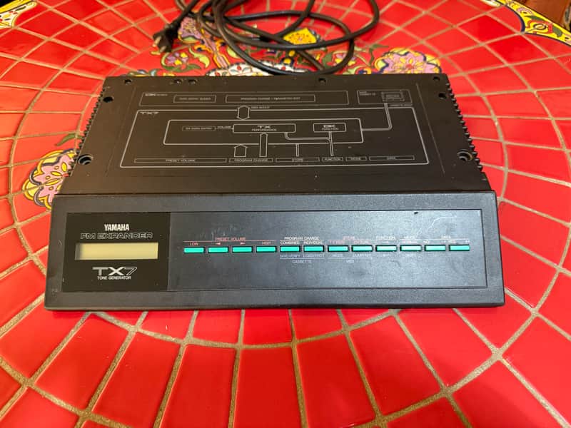 Yamaha TX7 FM Expander 1985 - Black
