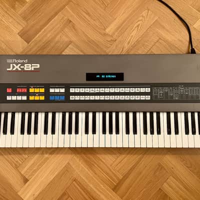 Roland JX-8P 61-Key Polyphonic Synthesizer 1984 - 1986 - Black