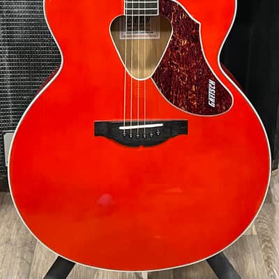 Gretsch G5022CE Rancher Jumbo Cutaway Electric 2010s - Savannah Sunset image 2